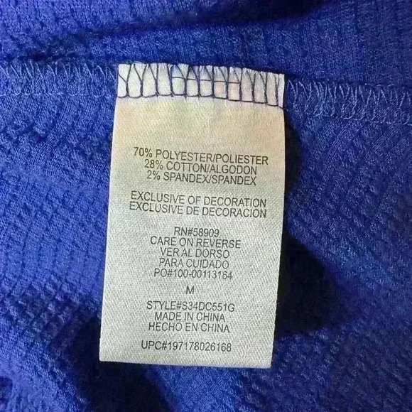 NWT copper key royal blue dress with bow size M 7-8 years - Picture 6 of 8